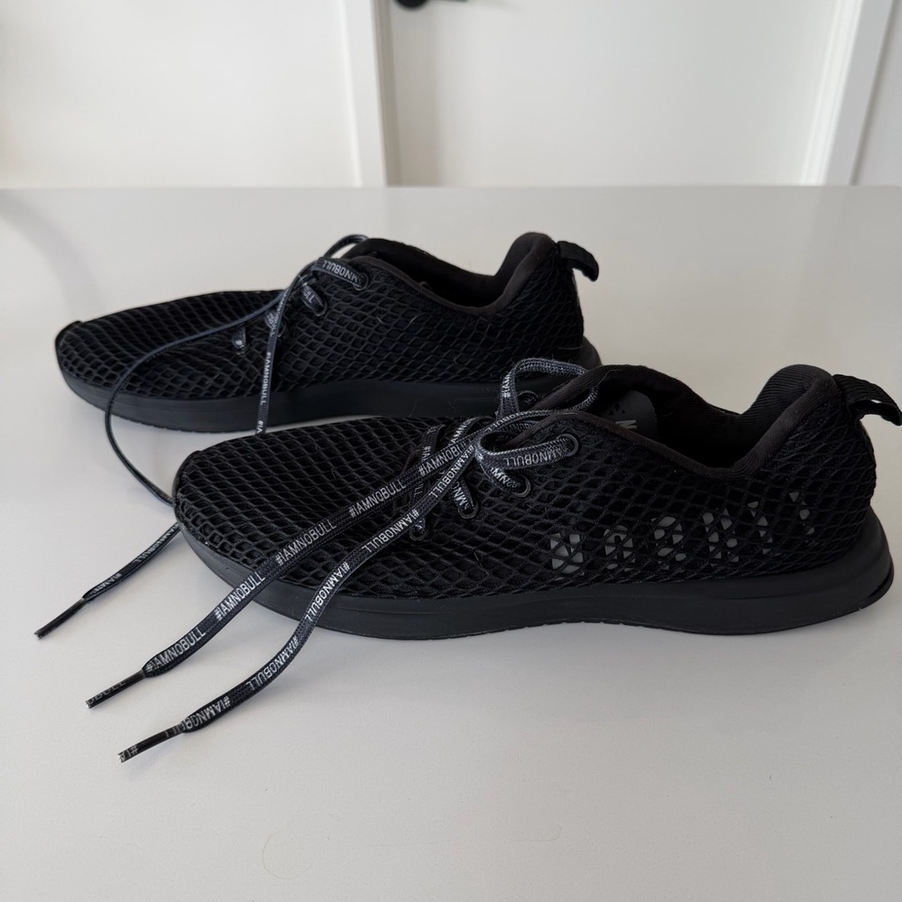 Men’s NoBull Black Mesh Running Shoes 11.5 - Picture 2 of 5